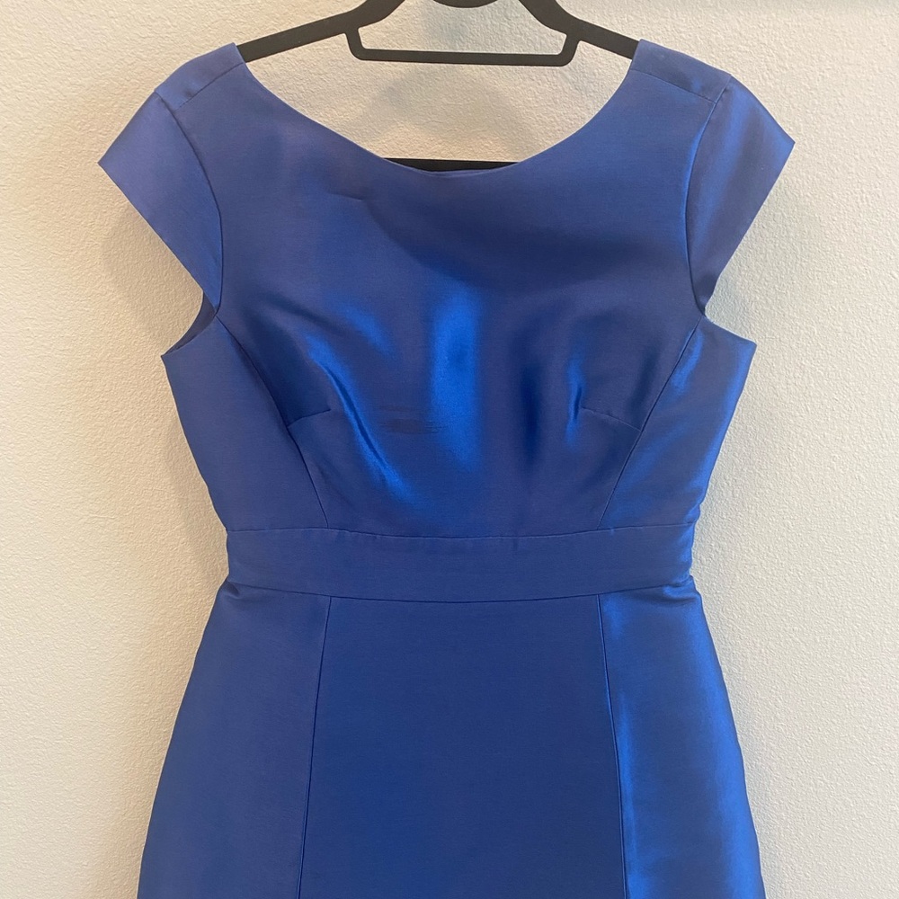 Kate Spade Blue Satin Dress